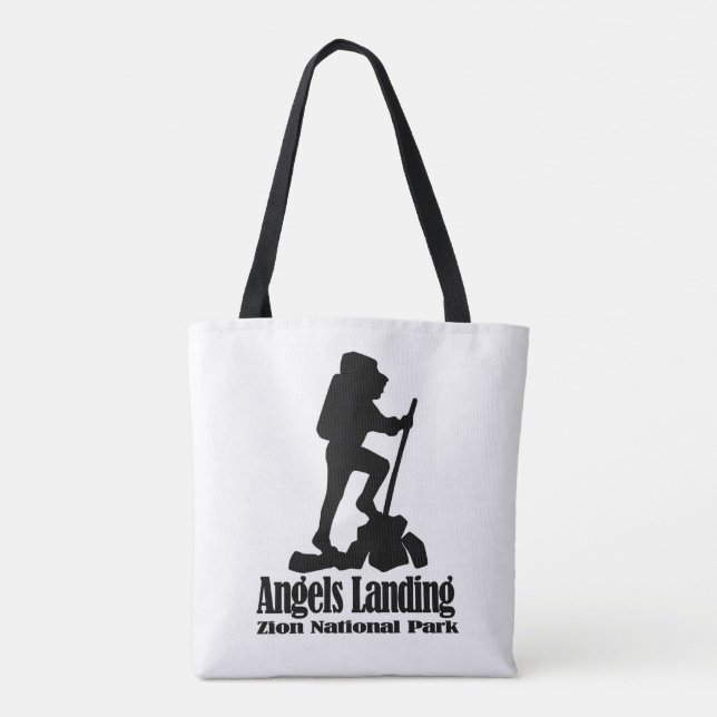 Angels Landing - Zion National Park  Tote Bag (Back)