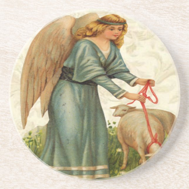 Angels Little Lamb Coaster (Front)