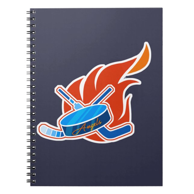 Angels Logo Notebook (Front)