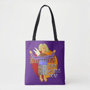 Angels Love sent by God + your ideas Tote Bag