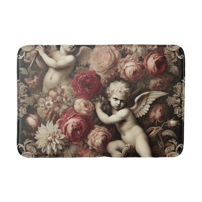 Angels of Discord – Gothic Baroque  Bath Mat (Front)