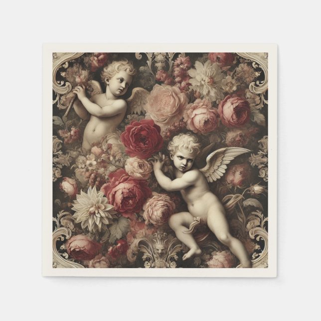 Angels of Discord – Gothic Baroque  Napkin (Front)