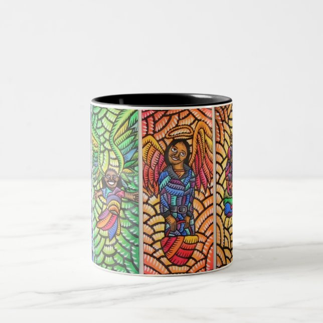 Angels of San Fransisco Two-Tone Coffee Mug (Center)