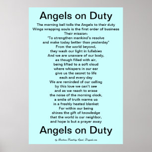 Angels on Duty - Large Poster