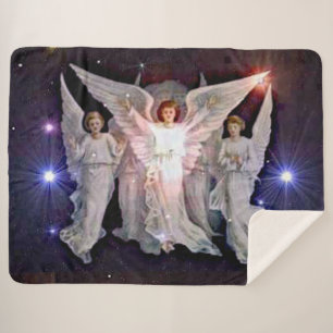 ANGELS on HIGH Sherpa Blanket