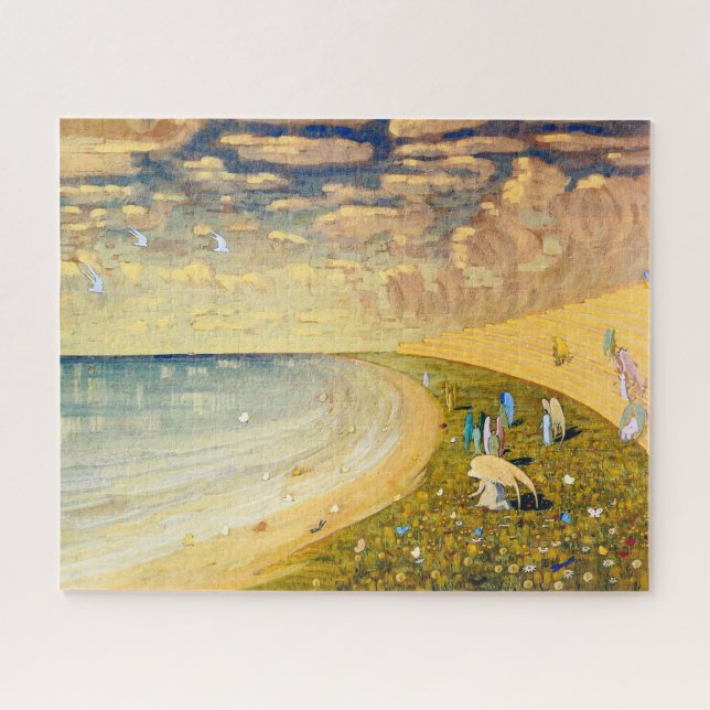 Angels (Paradise) | Mikalojus Ciurlionis | Jigsaw Puzzle (Horizontal)