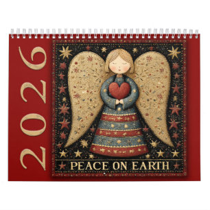Angels –  Peace on Earth 2026 Calendar