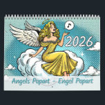 Angels Popart – Engel Popart 2026 Calendar<br><div class="desc">This Angels Calendar / Cherubs Calendar / Guardian Angels Calendar (or in German: Engelkalender) is designed to bring inspiration and joy all year round. Each month showcases heartwarming illustrations of angels that are making music, brought to life with vibrant colours that radiate warmth, positivity, and a spiritual atmosphere. Accompanied by...</div>