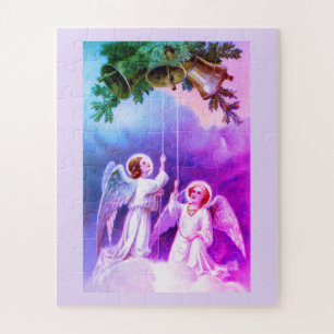 Angels ringing bells jigsaw puzzle