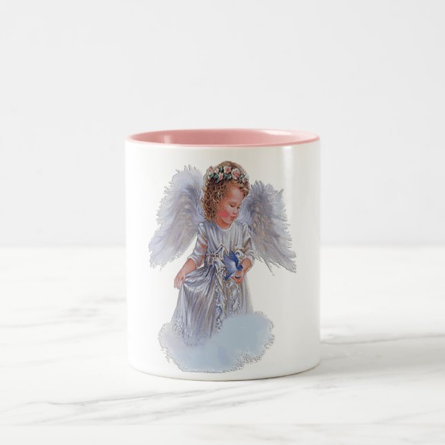 Angels Two-Tone Coffee Mug (Center)