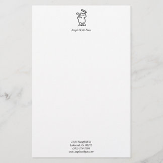 Angels With Paws Stationery