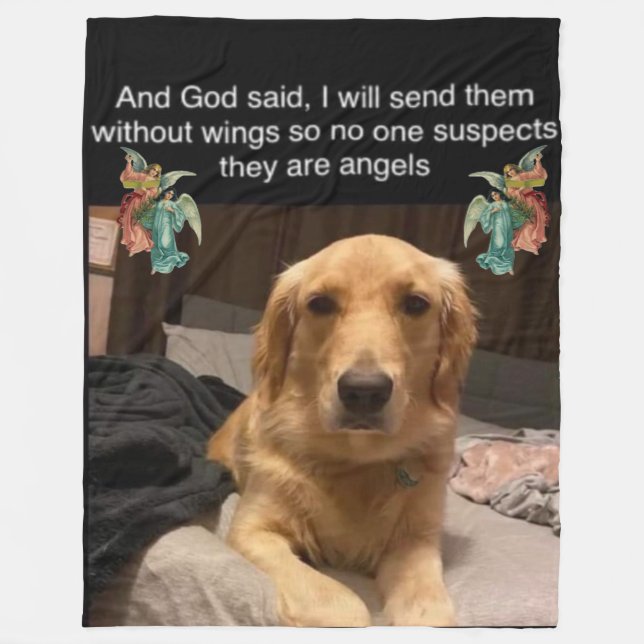 ANGELS WITHOUT WINGS FLEECE BLANKET (Front)