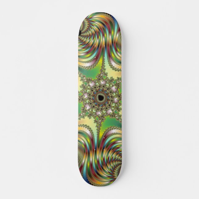 Angelus Fractal Skateboard (Front)