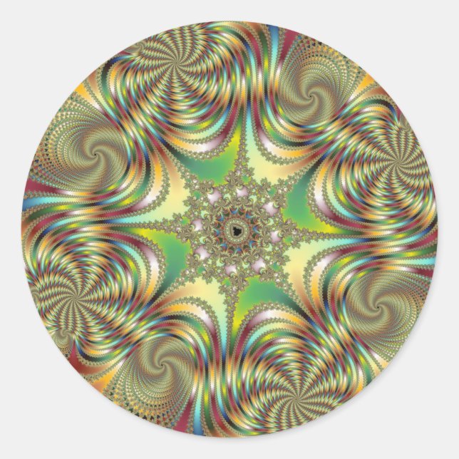 Angelus - Fractal Sticker (Front)