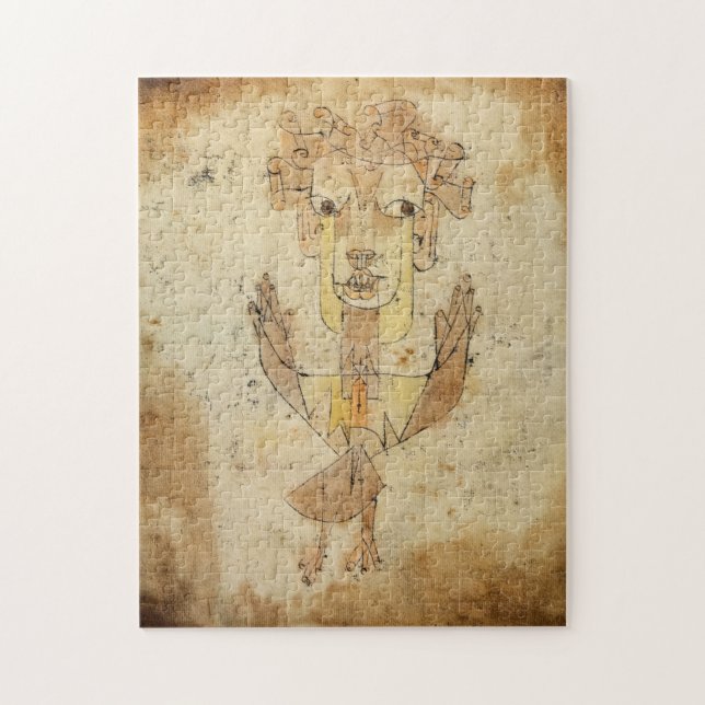 Angelus Novus by Paul Klee Jigsaw Puzzle (Vertical)