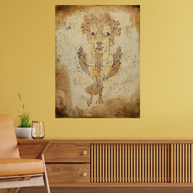 Angelus Novus by Paul Klee Poster (Living Room 2)
