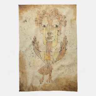 Angelus Novus by Paul Klee Tea Towel