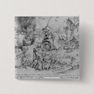 Anger, 1557 15 cm square badge