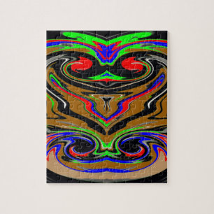 Anger Expression :  Reversible I AM ANGRY Art Jigsaw Puzzle