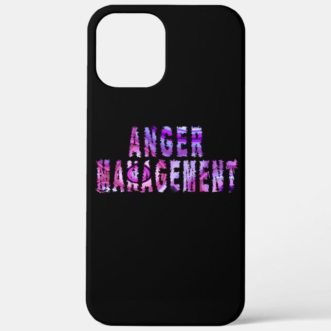Anger Management Case-Mate iPhone Case (Back)
