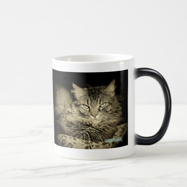 ANGER MANAGEMENT HAS FAILED Grumpy Angel Magic Mug (Right)