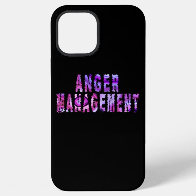 Anger Management iPhone Case (Back)