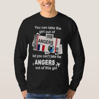 Angers Boarding Pass Angers Girl Angers T-Shirt