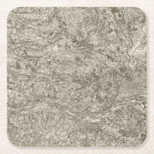 Angers Square Paper Coaster