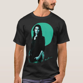 Angie Harmon-blue poster Cap T-Shirt