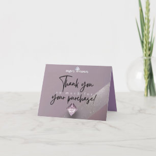 Angie's Accessories Custom Thank You Card