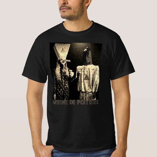 Angine de Poitrine Quebec Canada Rock Mantra Band T-Shirt (Front)