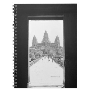 Angkor Cambodia, Angkor Wat Doorway View Notebook