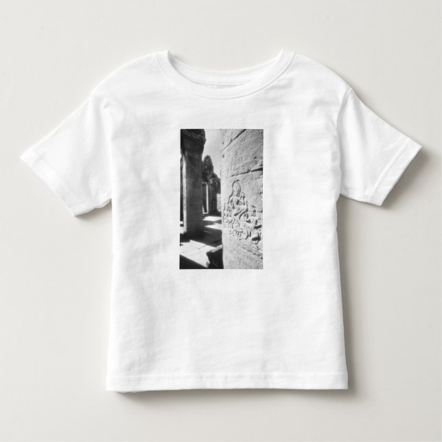 Angkor Cambodia, Apsara Carving The Bayon 2 Toddler T-Shirt (Front)