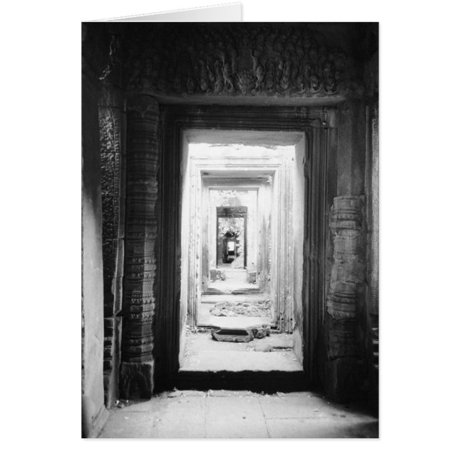 Angkor Cambodia, Doorways Preah Khan 2 (Front)