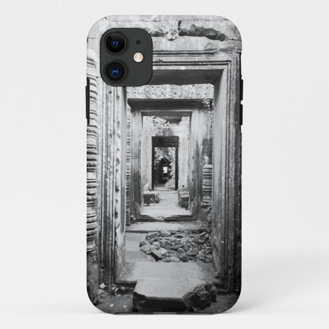 Angkor Cambodia, Doorways Preah Khan Case-Mate iPhone Case (Back)