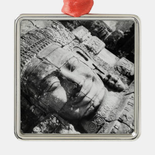 Angkor Cambodia, Head The Bayon Metal Tree Decoration