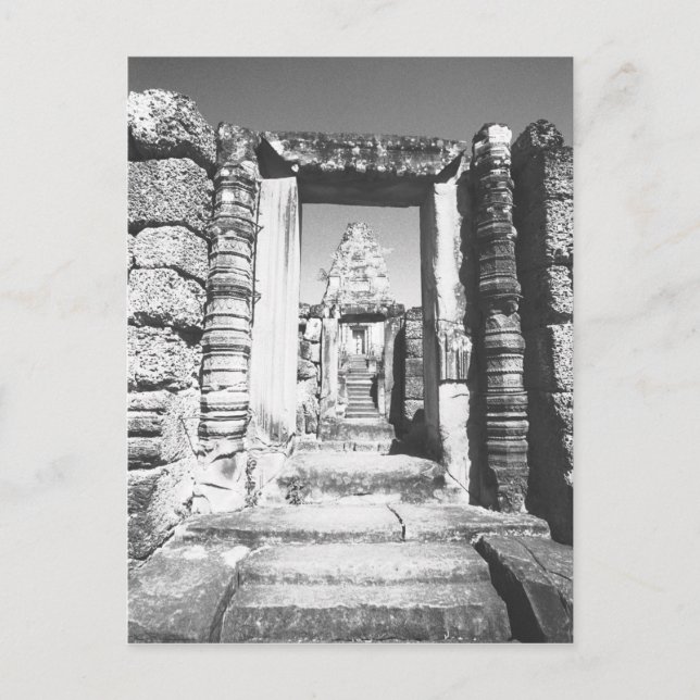 Angkor Cambodia, Pre Rup Temple Postcard (Front)