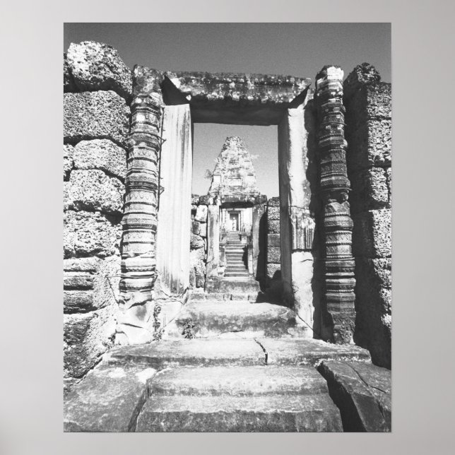 Angkor Cambodia, Pre Rup Temple Poster (Front)
