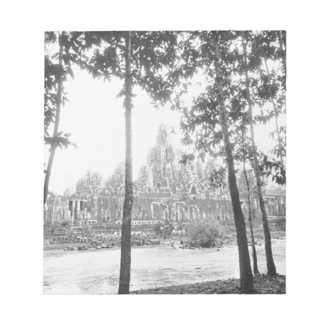 Angkor Cambodia, View of the Bayon Notepad (Front)