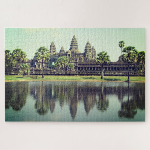 angkor retro reflection jigsaw puzzle