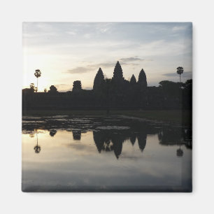angkor sun reflection magnet