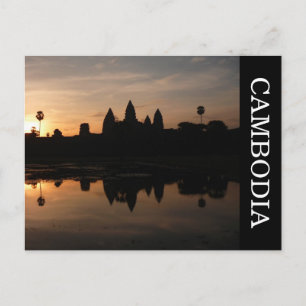 angkor sunrise postcard