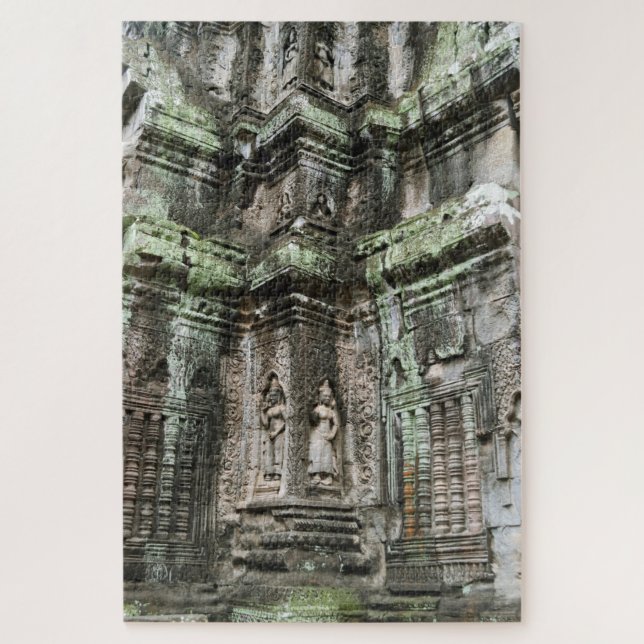 Angkor Temple Corner Jigsaw Puzzle (Vertical)