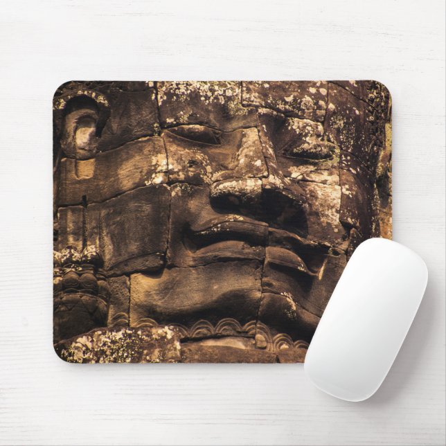 Angkor Wat Buddha Mouse Mat (With Mouse)
