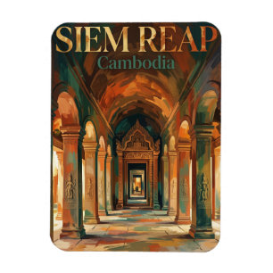 Angkor Wat Cambodia Magnet