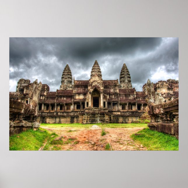 Angkor Wat Cambodia Poster (Front)