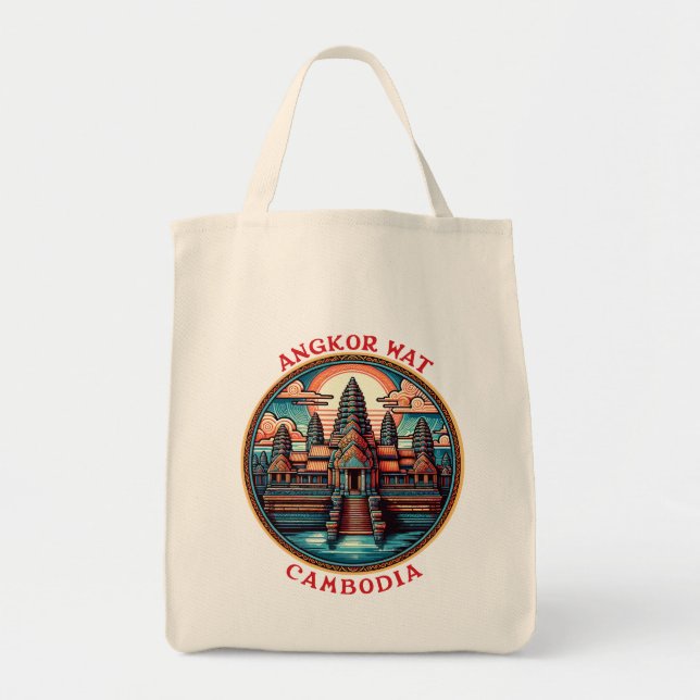 Angkor Wat, Cambodia Tote Bag (Front)