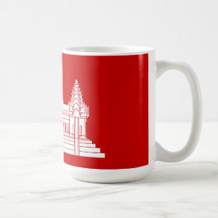 Angkor Wat Cambodian / Khmer Flag Coffee Mug