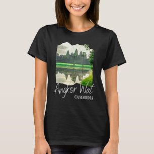 Angkor Wat Khmer Historical Temple Cambodia T-Shirt