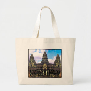 Angkor Wat Large Tote Bag